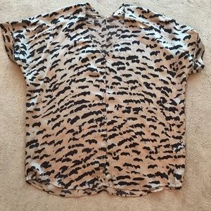 Cabi silk tunic size small